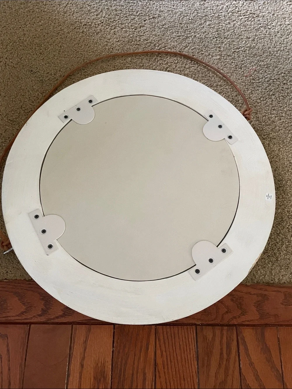 Urban Outfitters round hanging mirror